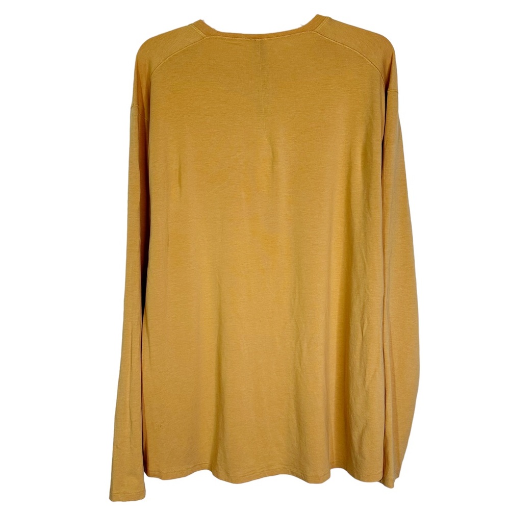 Lululemon 5 Year Basic Long Sleeve Henley in Beeswax Men’s Sz XL - Picture 3 of 9